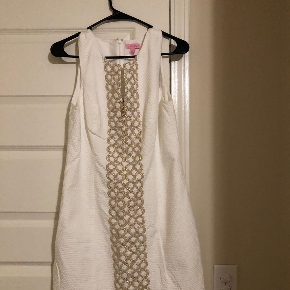 White Lilly Pulitzer shift dress